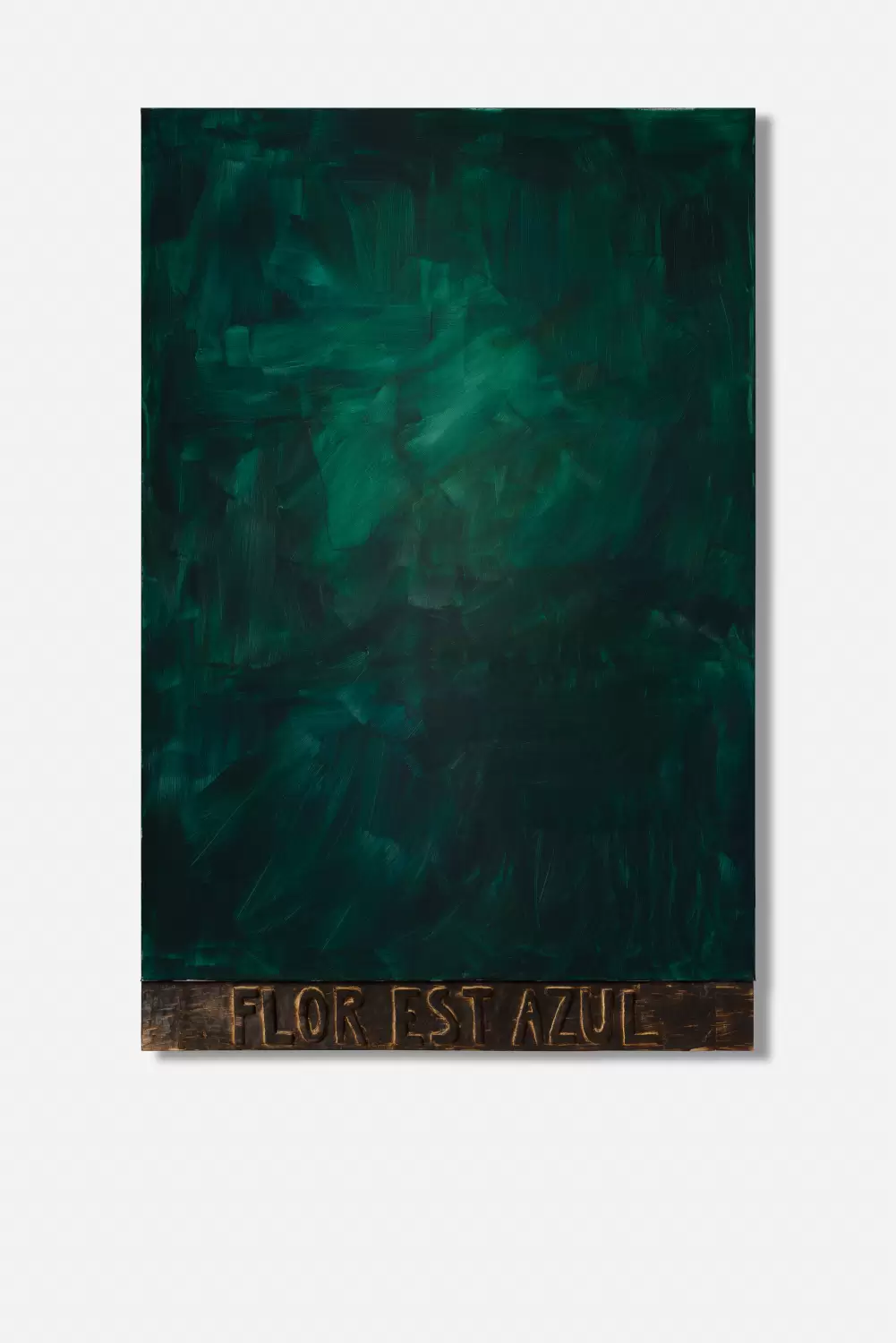 Imagem da obra 'Flor est azul - glissement'.