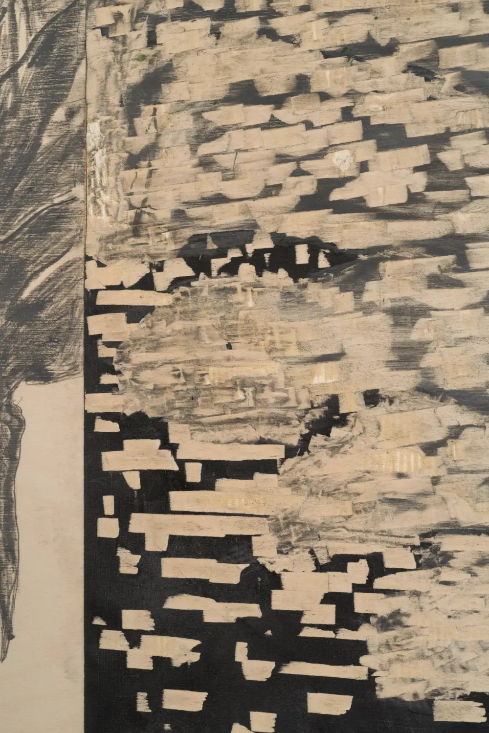 Imagem da obra 'Paisagem em três tempos'.